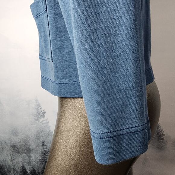 Vintage L.L.Bean Dusty Blue V-Neck Button Cardigan | Women's Medium* - Picture 7 of 12